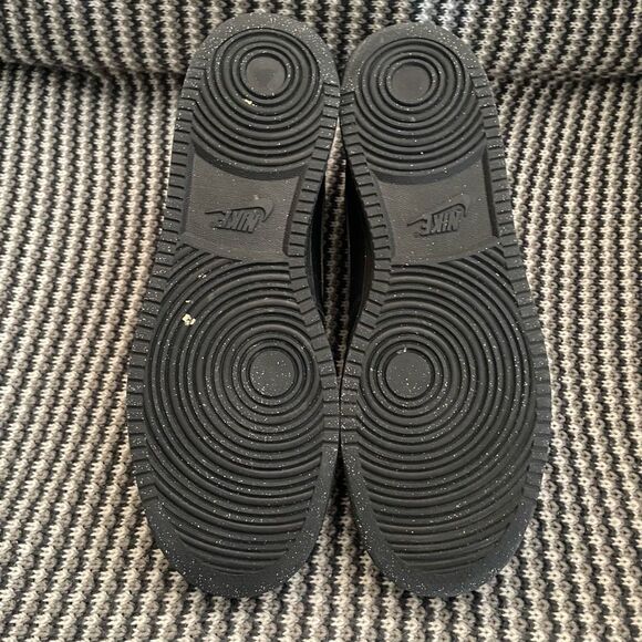 Nike Court Vision Low Next Nature triple black men’s shoe size 13 - Picture 7 of 10